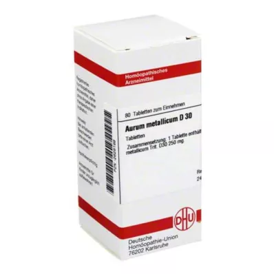 AURUM METALLICUM D 30 tablet, 80 kapsul AURUM METALLICUM D 30 tablet, 80 kapsul