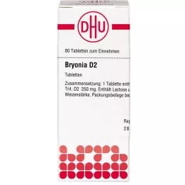 BRYONIA D 2 tablete, 80 kapsul