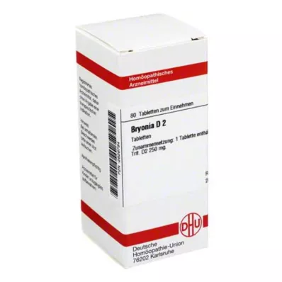 BRYONIA D 2 tablete, 80 kapsul