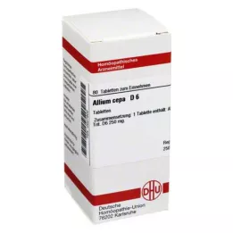 ALLIUM CEPA D 6 tablete, 80 kapsul