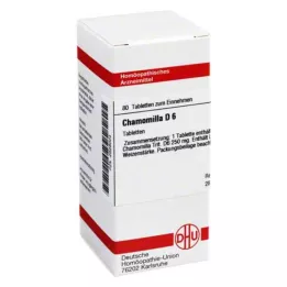 CHAMOMILLA D 6 tablete, 80 kapsul