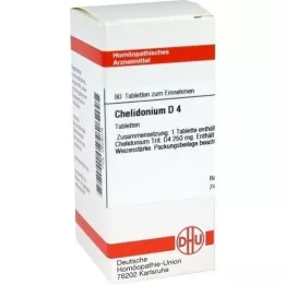 CHELIDONIUM D 4 tablete, 80 kapsul