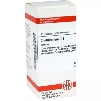 CHELIDONIUM D 4 tablete, 80 kapsul