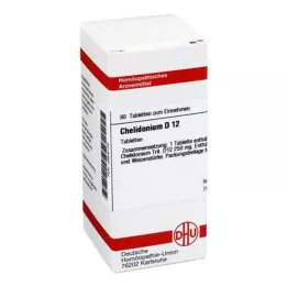 CHELIDONIUM D 12 tablet, 80 kapsul