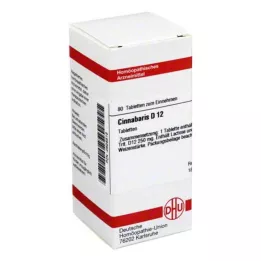 CINNABARIS D 12 tablet, 80 kapsul