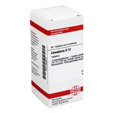 CINNABARIS D 12 tablet, 80 kapsul CINNABARIS D 12 tablet, 80 kapsul