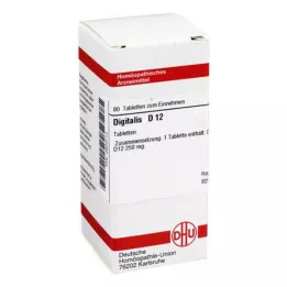 DIGITALIS D 12 tablet, 80 kapsul