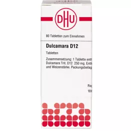 DULCAMARA D 12 tablet, 80 kapsul