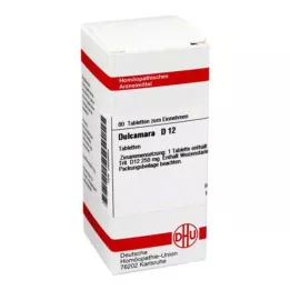 DULCAMARA D 12 tablet, 80 kapsul
