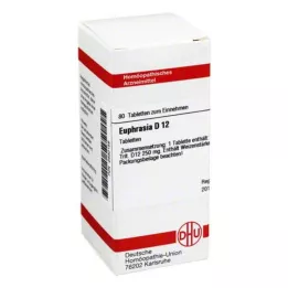 EUPHRASIA D 12 tablet, 80 kapsul