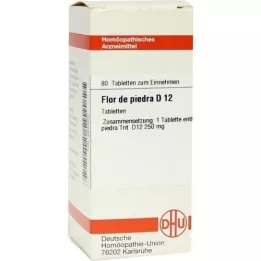 FLOR DE PIEDRA D 12 tablet, 80 kapsul