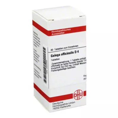 GALEGA officinalis D 4 tablete, 80 kosov