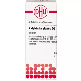 GALPHIMIA GLAUCA D 3 tablete, 80 kapsul