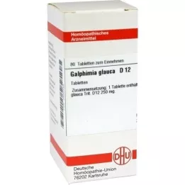 GALPHIMIA GLAUCA D 12 tablet, 80 kapsul