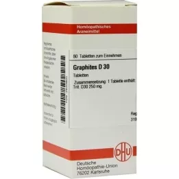 GRAPHITES D 30 tablet, 80 kapsul