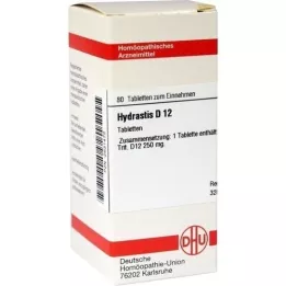 HYDRASTIS D 12 tablet, 80 kapsul