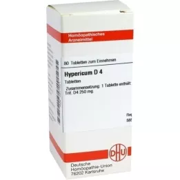 HYPERICUM D 4 tablete, 80 kapsul