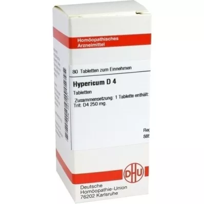 HYPERICUM D 4 tablete, 80 kapsul