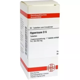 HYPERICUM D 6 tablete, 80 kapsul