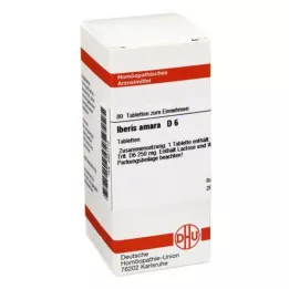 IBERIS AMARA D 6 tablete, 80 kapsul