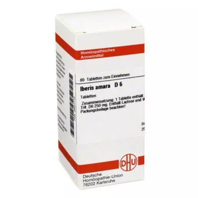 IBERIS AMARA D 6 tablete, 80 kapsul