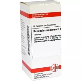 KALIUM BICHROMICUM D 12 tablet, 80 kapsul