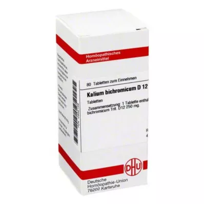 KALIUM BICHROMICUM D 12 tablet, 80 kapsul KALIUM BICHROMICUM D 12 tablet, 80 kapsul