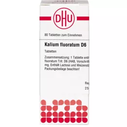 KALIUM FLUORATUM D 6 tablete, 80 kapsul