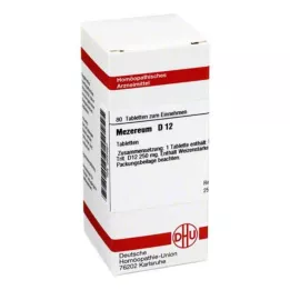 MEZEREUM D 12 tablet, 80 kapsul