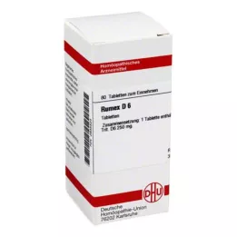RUMEX D 6 tablete, 80 kapsul