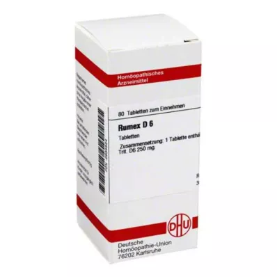 RUMEX D 6 tablete, 80 kapsul RUMEX D 6 tablete, 80 kapsul