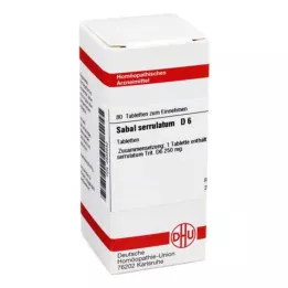 SABAL SERRULATUM D 6 tablete, 80 kapsul