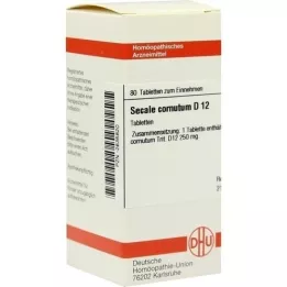 SECALE CORNUTUM D 12 tablet, 80 kapsul