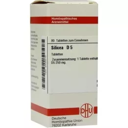 SILICEA D 5 tablete, 80 kapsul