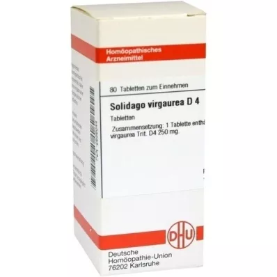 SOLIDAGO VIRGAUREA D 4 tablete, 80 kapsul