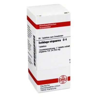 SOLIDAGO VIRGAUREA D 4 tablete, 80 kapsul
