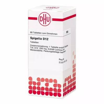 SPIGELIA D 12 tablet, 80 kapsul