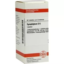 SYMPHYTUM D 6 tablete, 80 kapsul