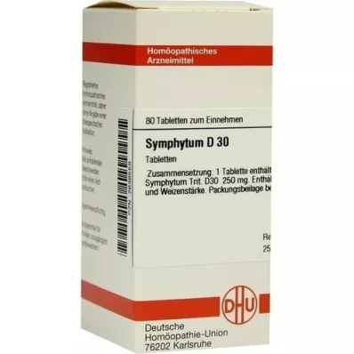 SYMPHYTUM D 30 tablet, 80 kapsul