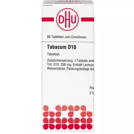 TABACUM D 10 tablet, 80 kapsul