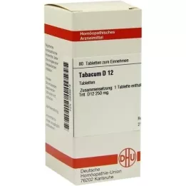 TABACUM D 12 tablet, 80 kapsul