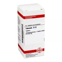 TABACUM D 12 tablet, 80 kapsul