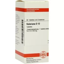 VALERIANA D 12 tablet, 80 kapsul