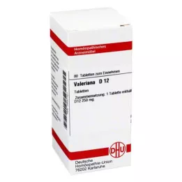 VALERIANA D 12 tablet, 80 kapsul