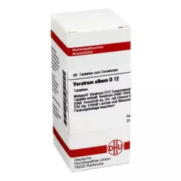 VERATRUM ALBUM D 12 tablet, 80 kapsul