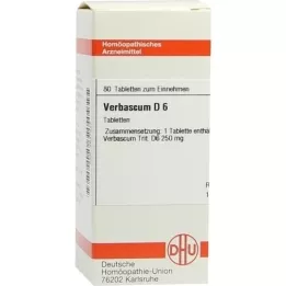 VERBASCUM D 6 tablete, 80 kapsul