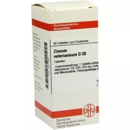 ZINCUM VALERIANICUM D 30 tablet, 80 kapsul