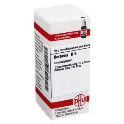 BERBERIS D 6 kroglic, 10 g