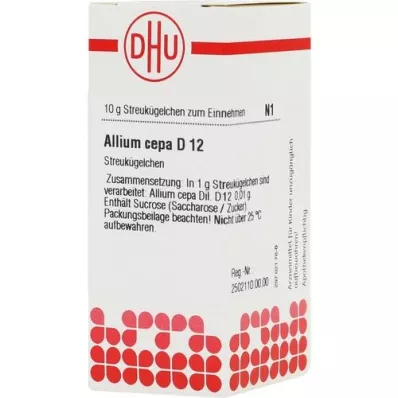 ALLIUM CEPA D 12 kroglic, 10 g