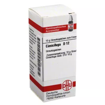 CIMICIFUGA D 12 kroglic, 10 g